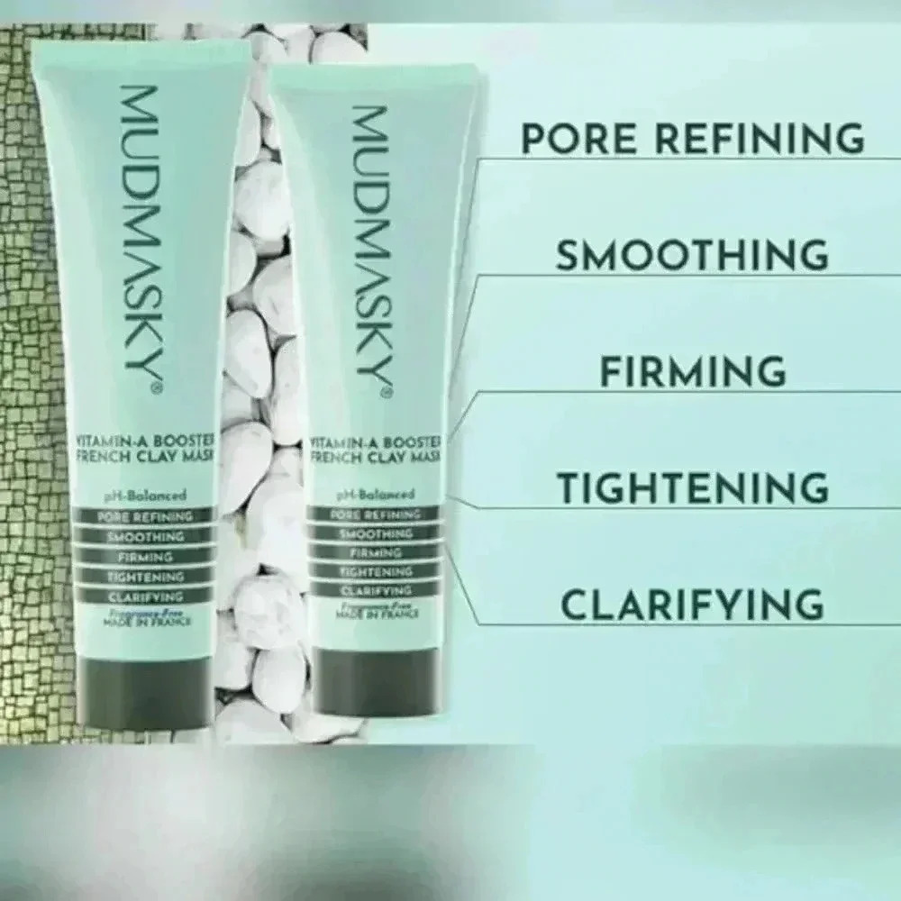 MUDMASKY Vitamin-A Booster French Clay Mask - Picture 6 of 8